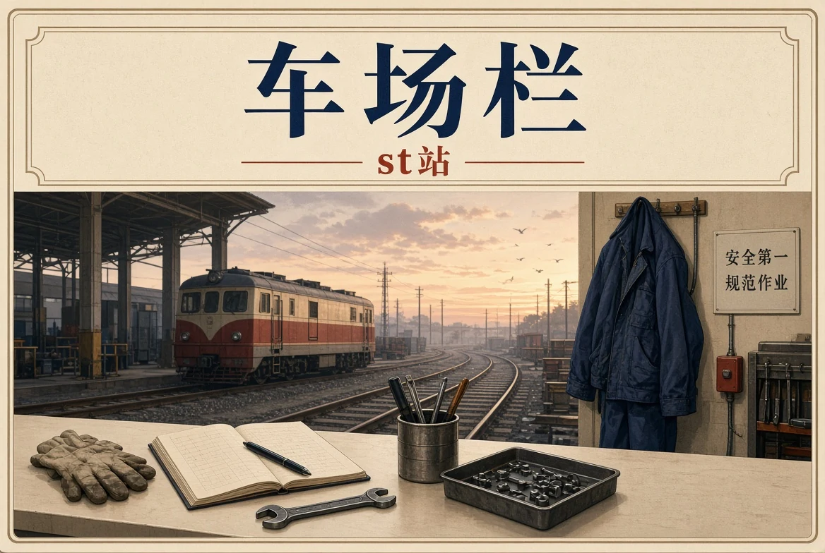 车场栏制作图